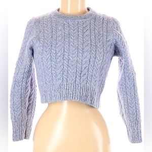 Alpaca cropped wool sweater: & other stories - Los Angeles atelier
